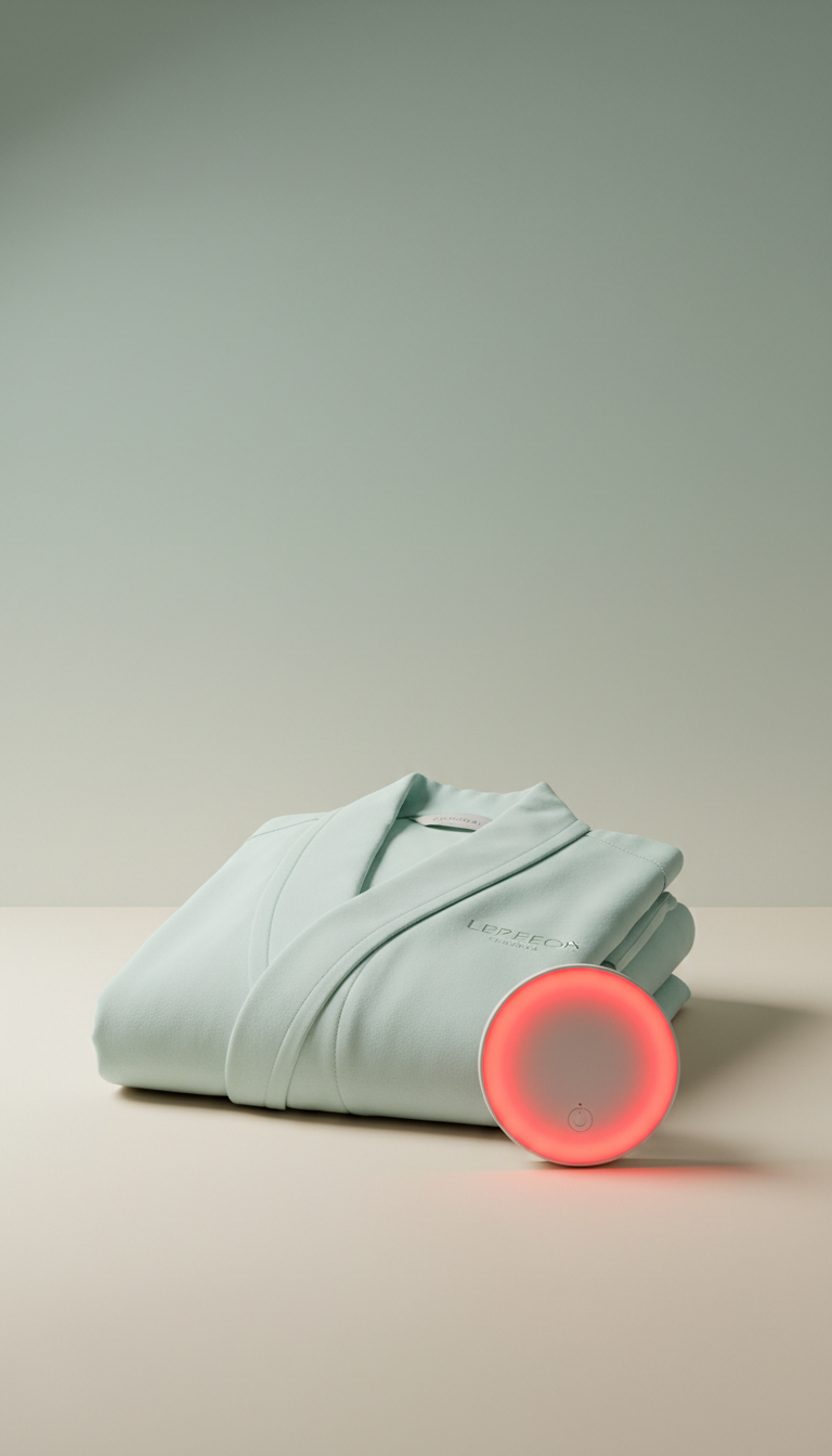 Spa Robe in Cooling Mint Fabric