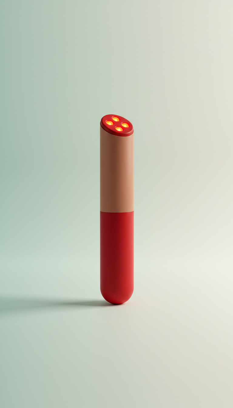 Handheld Red Light Wand for Targeted Relief